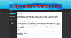 Desktop Screenshot of brianmercercharitabletrust.org